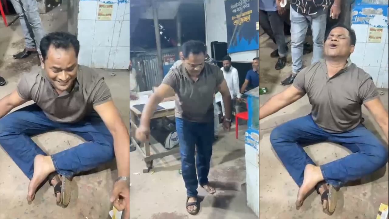 নারায়ণগঞ্জে নৌ পুলিশ এসআইয়ের অসংলগ্ন আচরণের ভিডিও ছড়িয়ে পড়েছে