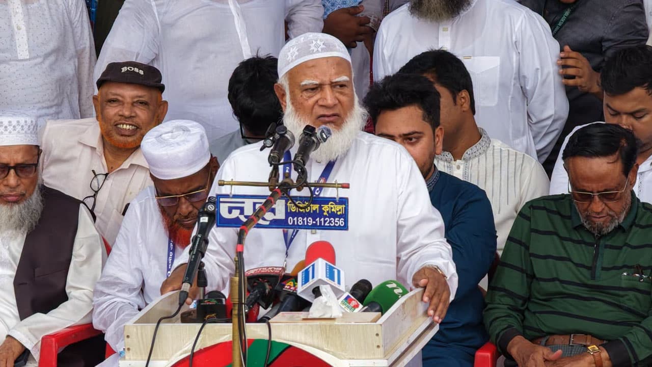 চূড়ান্ত ডাক এলে বেরিয়ে পড়বেন বলে জানালেন জামায়াত আমির