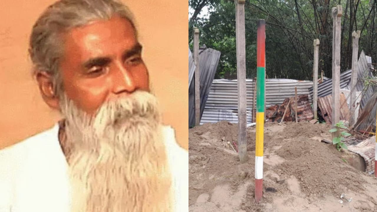 কুষ্টিয়ায় কবর থেকে তুলে আনা পীরের মরদেহ পূর্ব কবরেই দাফন