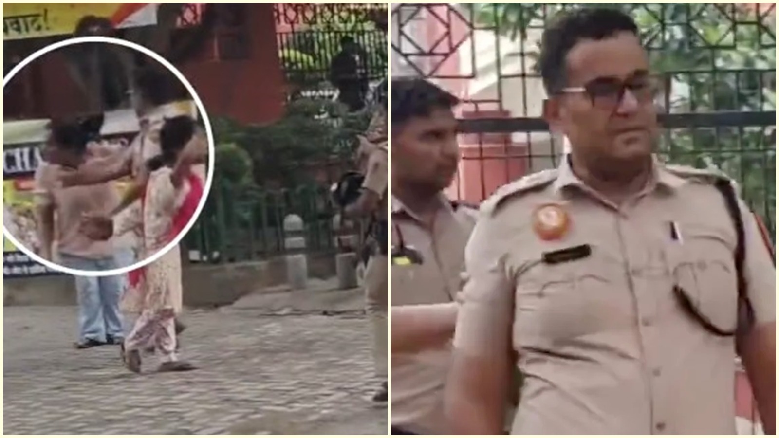 সিজেপি বিক্ষোভ/নারী আন্দোলনকারীকে থাপ্পড়, পুলিশ কর্মকর্তাকে দায়িত্ব