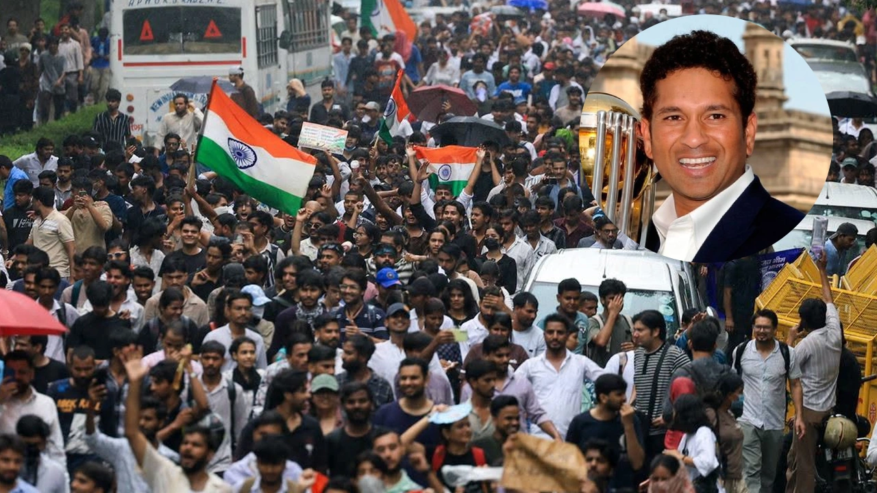 শিক্ষার্থীদের আন্দোলন নিয়ে শচীন টেন্ডুলকারের বিবৃতি