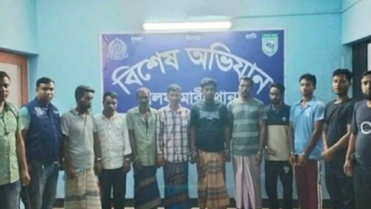 সুনামগঞ্জে সেলিম হত্যা মামলা: পঞ্চগড় থেকে ৮ আসামি গ্রেপ্তার