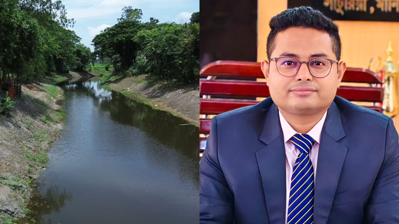 সাটুরিয়ায় চন্দ্রখালী খাল পুনঃখনন: সাশ্রয় হওয়া ১ কোটি ২২ লাখ টাকা