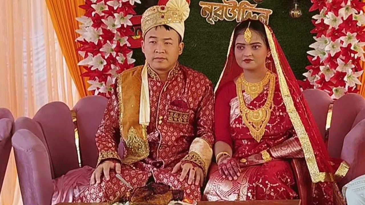 প্রেমের টানে চীন থেকে নেত্রকোণায় যুবক, ইসলাম ধর্ম গ্রহণ করে বিয়ে