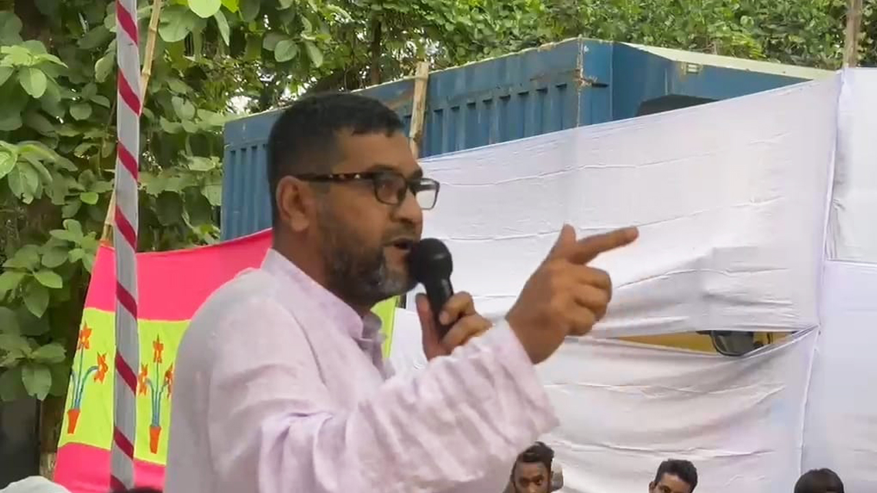 থানার সামনে গিয়ে আত্মহত্যার হুমকি বিএনপি নেতার