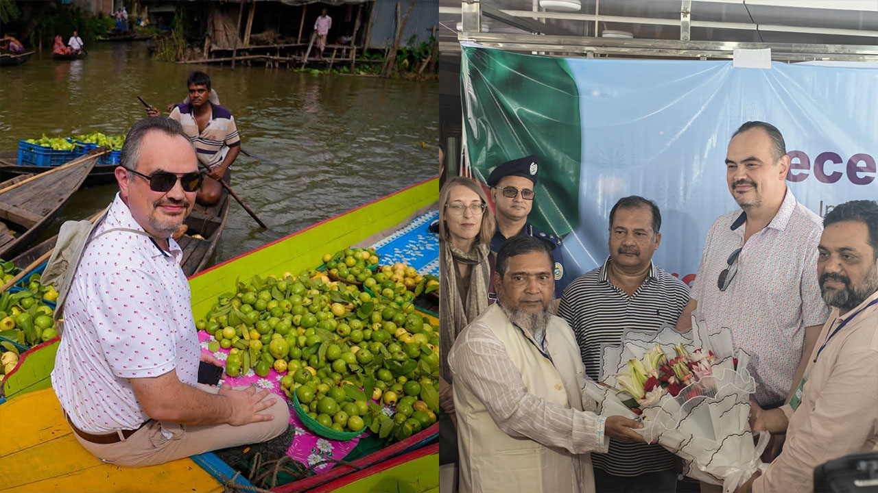 বরিশালের সৌন্দর্য ও আন্তরিকতায় মুগ্ধ মার্কিন রাষ্ট্রদূত