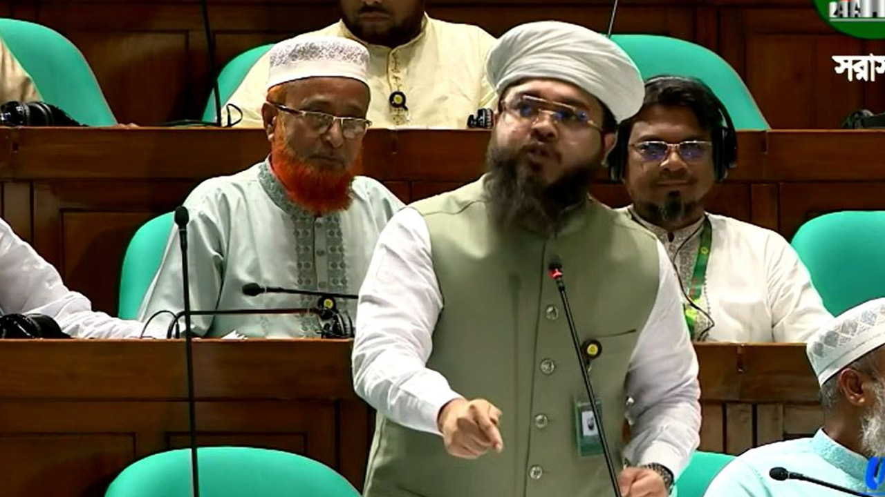 সংসদে প্রধানমন্ত্রীর প্রশংসা করে বক্তব্য দিলেন সাংসদ হানজালা