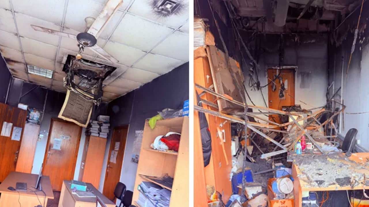 রূপপুরে অগ্নিকাণ্ডে বিদ্যুৎ-ইন্টারনেট-পানি সেবা ব্যাহত
