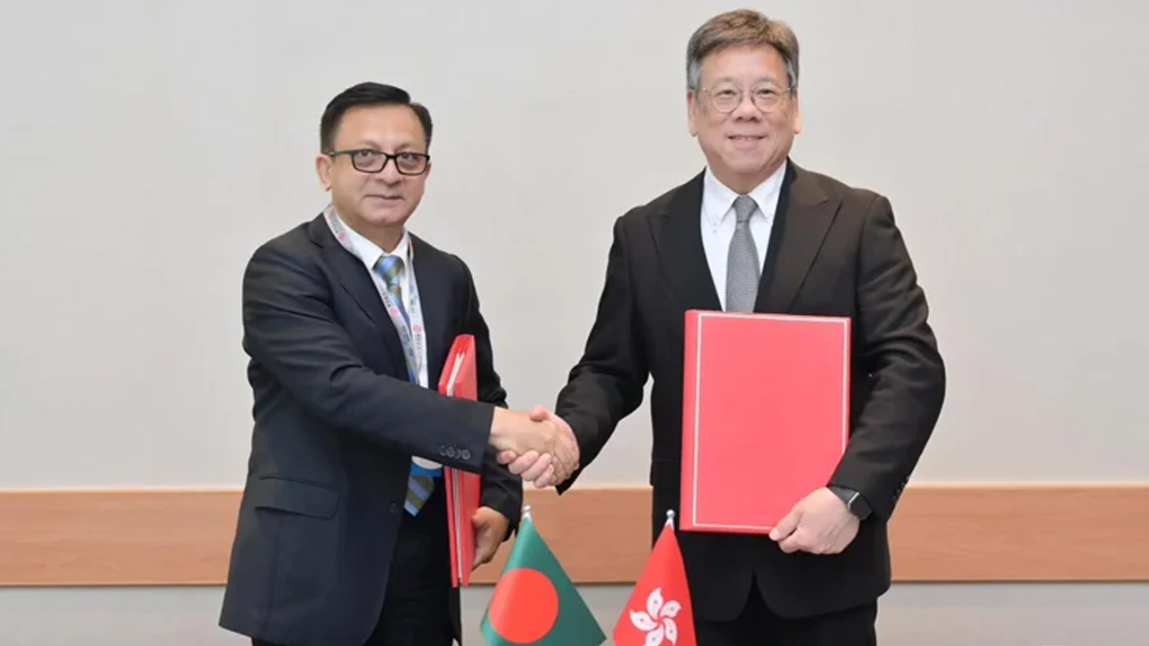 বাংলাদেশ-হংকং বিনিয়োগ চুক্তি স্বাক্ষরিত