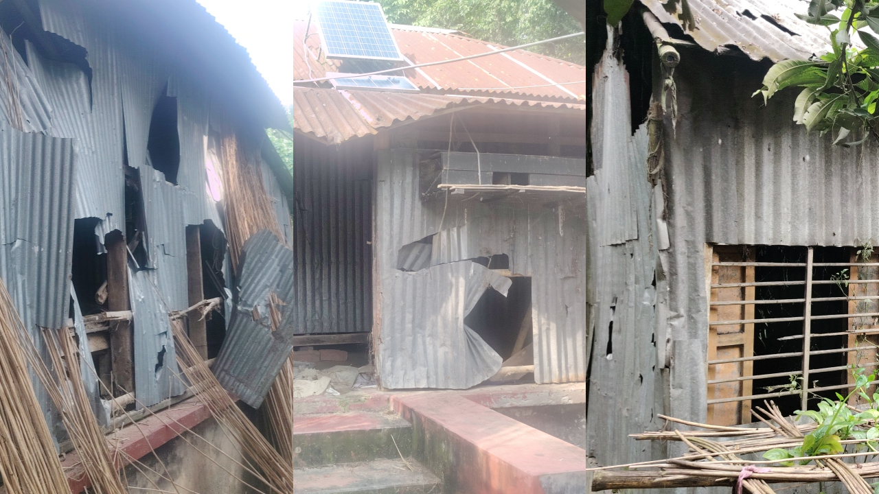জামিনে মুক্তির পরদিন ১১ বাড়িতে হামলা ও লুটপাটের অভিযোগ উঠেছে