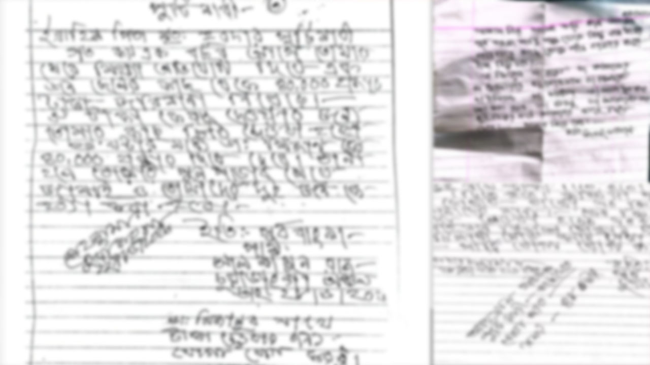 কুষ্টিয়ায় ৩০ পরিবারে চিরকুটে চাঁদা দাবি, পরিচয় ঘিরে উদ্বেগ-রহস্য