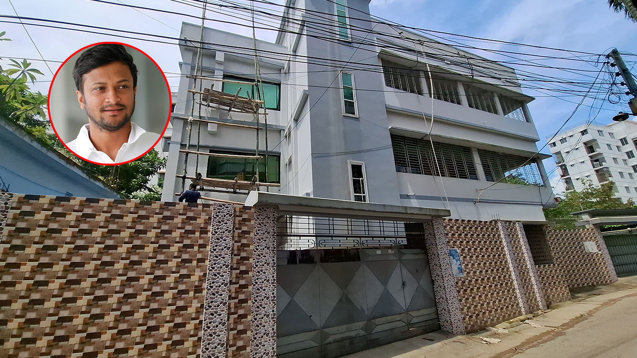 মাগুরায় সাকিবের বাড়িতে সংস্কার, পুলিশের বক্তব্য
