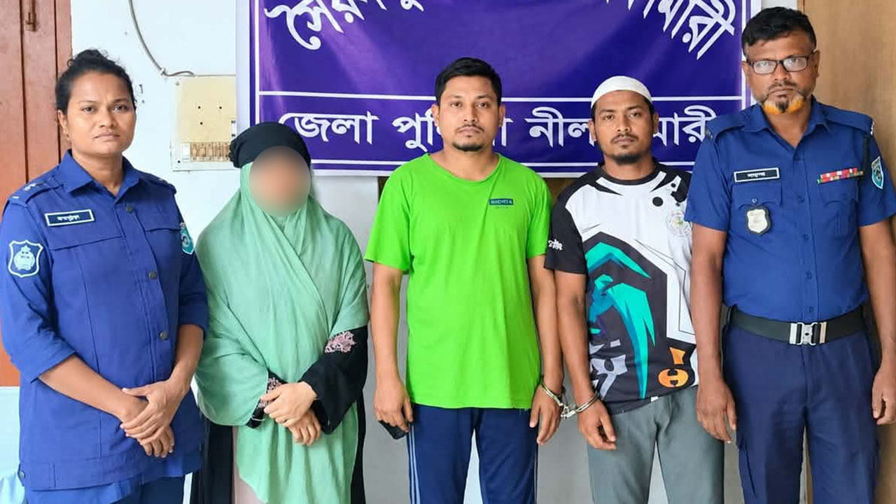 অশ্লীল ছবি ছড়ানোর দায়ে সৈয়দপুরে ৩ জন গ্রেপ্তার