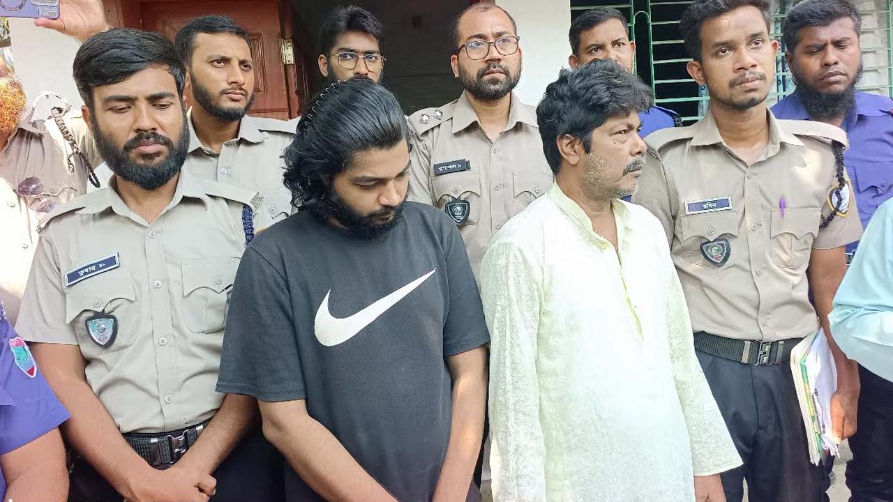 মেহেরপুরে মাদক ও গুলিসহ বাবা-ছেলে আটক