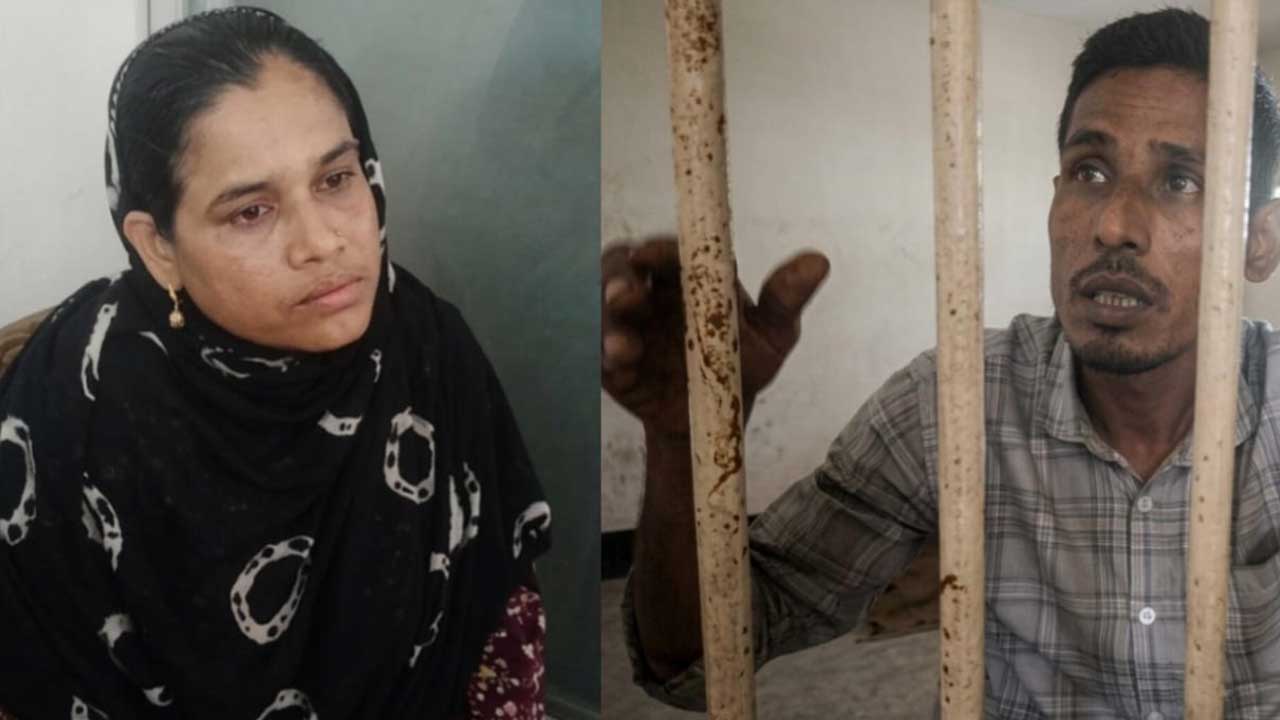 চুরির সময় চোরাই মালামালসহ ভাই-বোন আটক