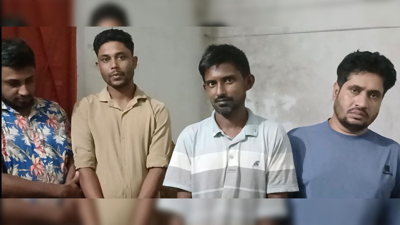 ইয়াবা সেবনের আসরে অভিযান, স্বেচ্ছাসেবক-ছাত্রদলের দুই নেতাসহ চারজন কারাগারে
