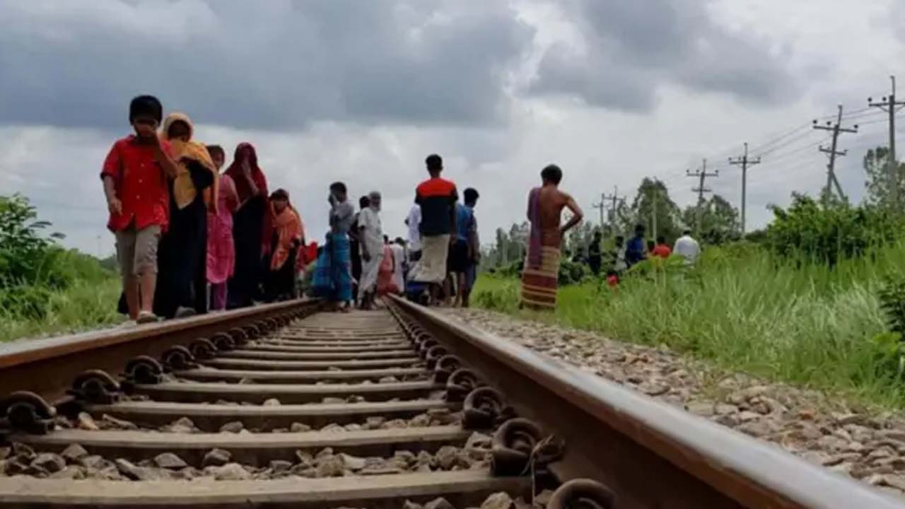 রাজবাড়ীতে ট্রেনে কাটা পড়ে প্রাণ গেল কৃষকের