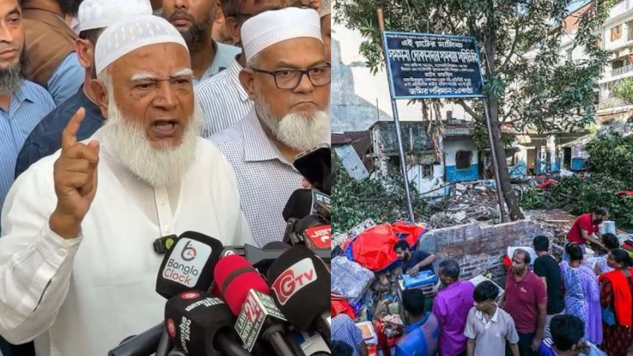 ভাঙচুর হওয়া রাড্ডা হাসপাতালে ৫০ লাখ টাকা অনুদানের ঘোষণা জামায়াত