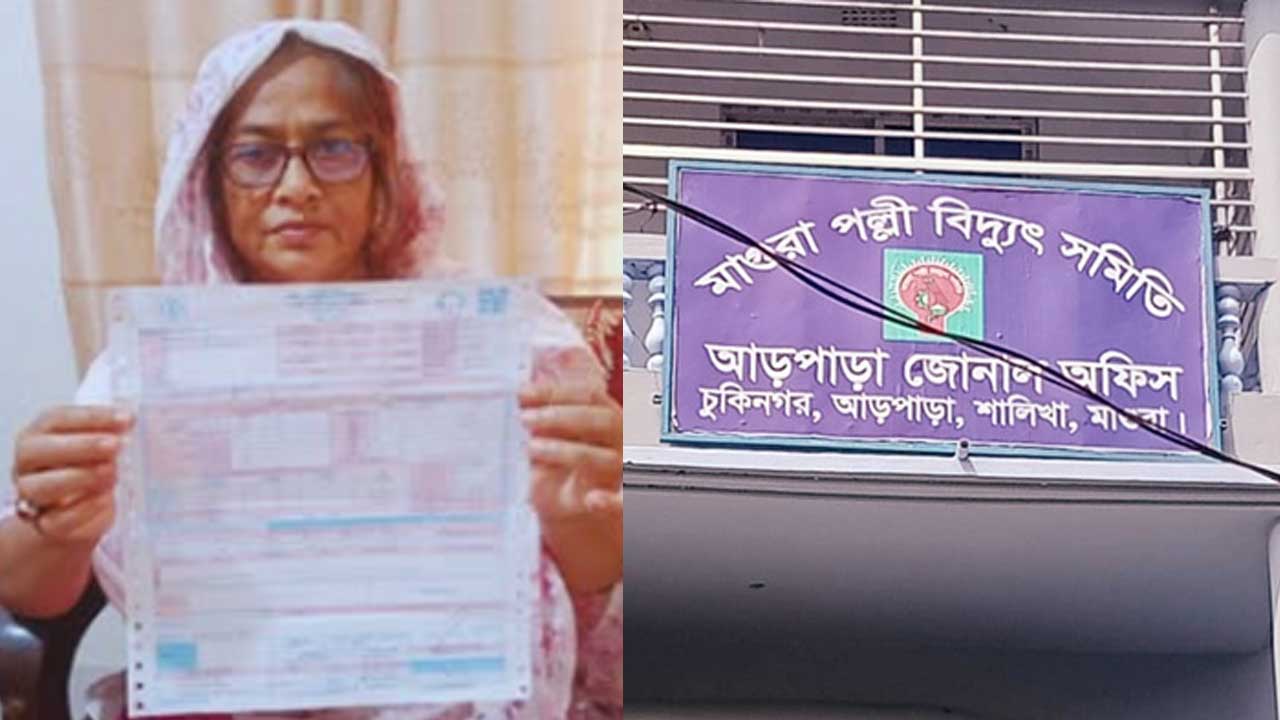 মাগুরা/২৩৫ ইউনিট বিদ্যুৎ ব্যবহারে বিল ৫০৬ কোটি টাকা