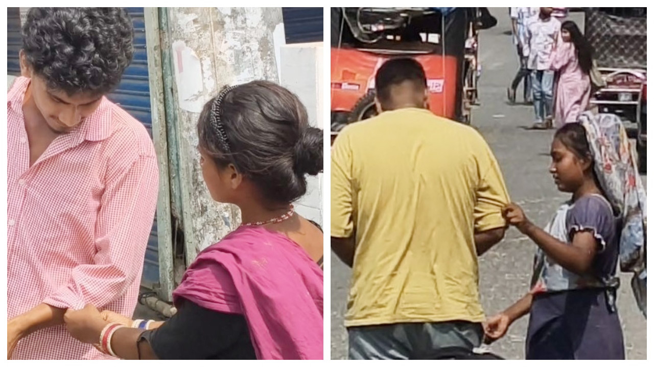 ফরিদপুরে বেপরোয়া বেদে নারীরা, টাকা না দিলে পথচারীদের টানাহেঁচড়া-হয়রানি