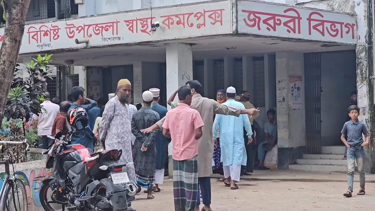 কিশোরগঞ্জে পুকুরে ডুবে শিশু দুই ভাগ্নীর মৃত্যু