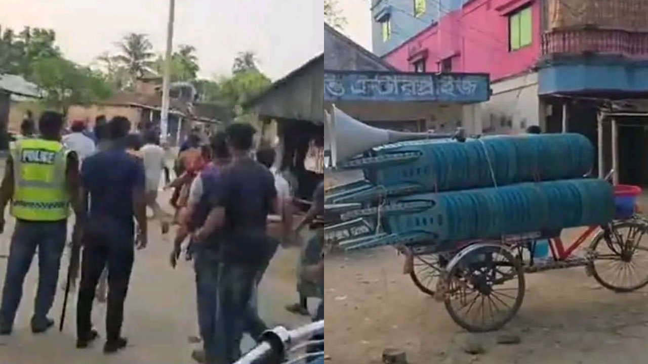 কুষ্টিয়ায় জামায়াত-বিএনপির কর্মসূচি ঘিরে উত্তেজনা, ওসিসহ আহত